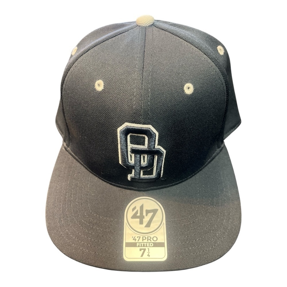 Old dominion Fitted Cap with Embroidered Logo Sz 7 1/4